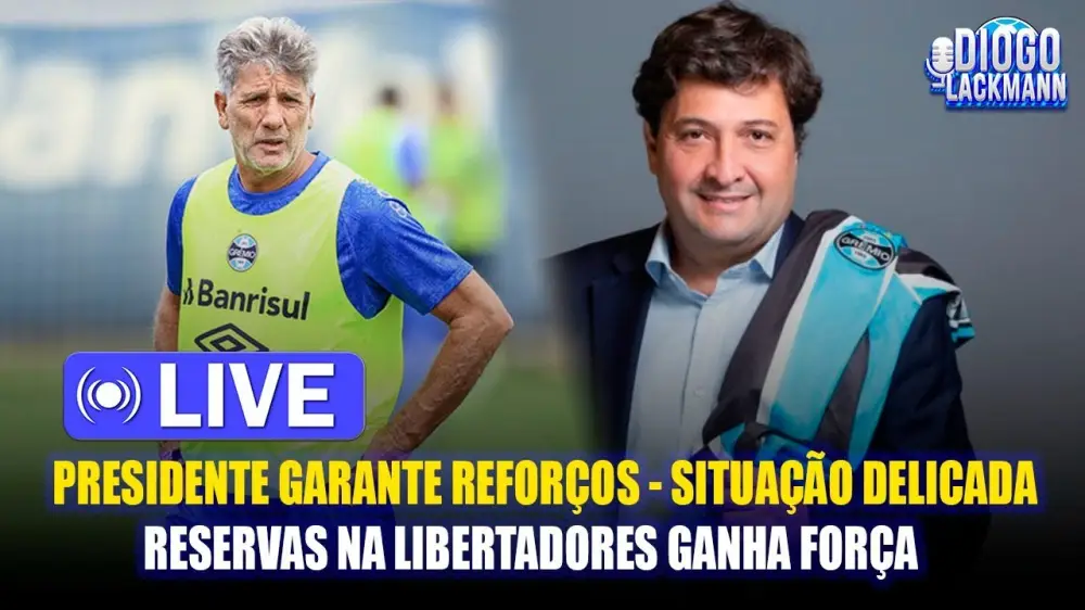 Grêmio reforça elenco para sequência da temporada; confira os alvos